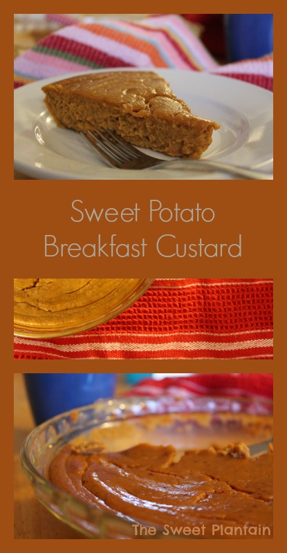 Sweet Potato Breakfast Custard | TheSweetPlantain.com | Grain-free, Dairy-free, Gluten-free